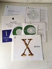 Getting started with OS X 10.2 mit iLife 05’ und Beilagen Apple Mac