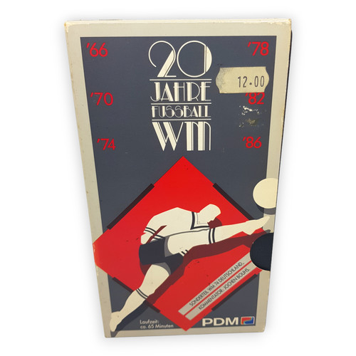 Jahre fussball vhs - 20,