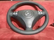 Mercedes W203  C Klasse SLK R171 Lenkrad Lederlenkrad Neu Bezogen Leder