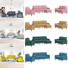 Sofagarnitur Sitzgruppe Wohnzimmer Sofa Loungesessel Relaxsessel Fernsehsessel 