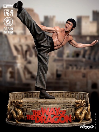 Bruce lee unbemalter - bruce,
