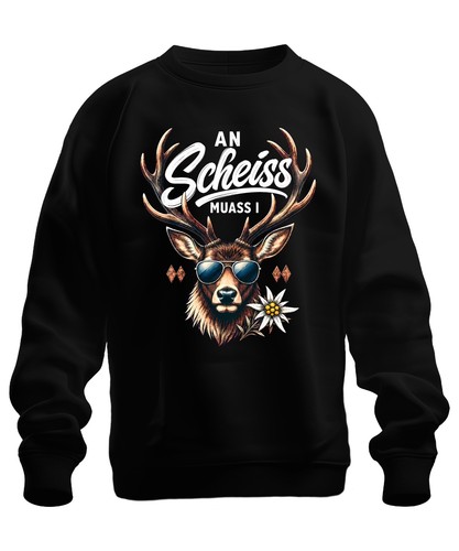 Scheiss muass hirsch - an, i