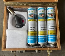 CFH Handlötgerät Flamm Lötgerät Turbo-Star GS mit 330g Propangasdosen