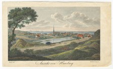 Hamburg: Ansicht von Harburg.-