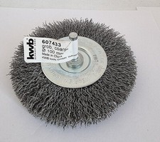 KWB Scheibenbürste HSS Stahldraht gewellt 100 mm grob 