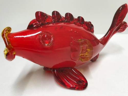 Xxl edler glasfisch tierfigur - edler,