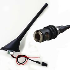 Auto KFZ 16cm kompatibel für Nissan Dach Antenne + ROKA Sockel mit Verstärker