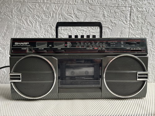 Sharp stereo radio cassette - sharp,