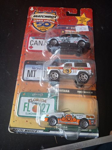 Matchbox accross america - america, 3er