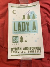 LADY A SIGNED 12/23/2025 RYMAN