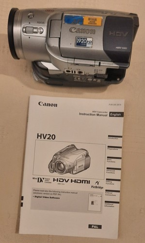 Canon hv20 camcorder - hv20, kit,