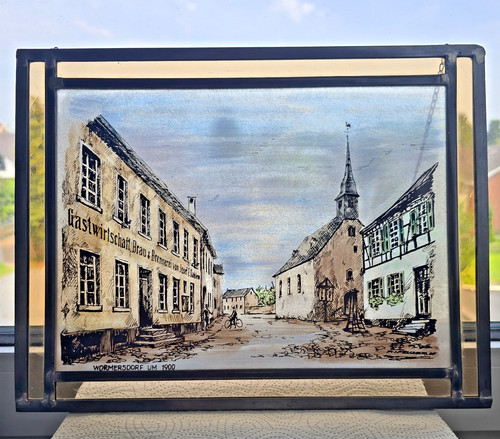Bleiverglasung fenster bild - bleiverglasung,, fenster-bild