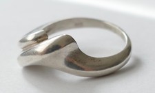 Designer Ring schlicht zeitlos