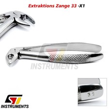 Zahn Extraktions zange Nr.33