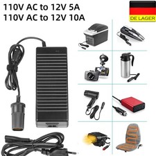 220V AUF 12V 5A/10A NETZADAPTER NETZTEIL KFZ SPANNUNGWANDLER AC AUF DC Zünden EU
