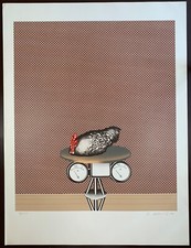 Dieter Asmus (*1939) : Farbserigraphie, handsigniert, 1970