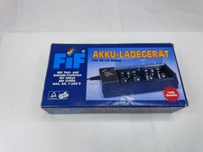 FIF Akku-Ladegerät für Ni-Cd Akkus AAA AA C D + 9V Block – OVP, unbenutzt
