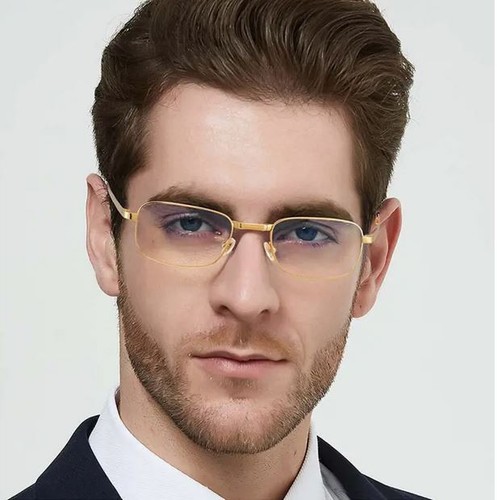 Luxus metallrahmenbrille mit - luxus-metallrahmenbrille,