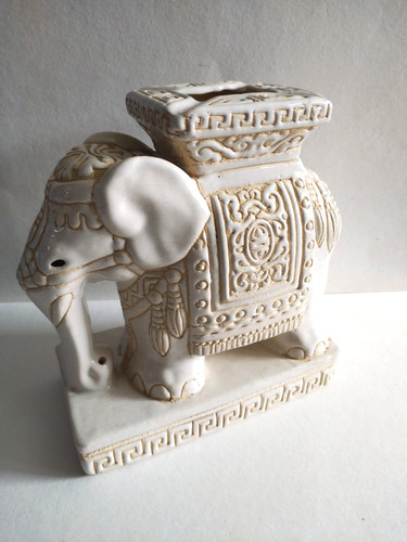Keramik aschenbecher elefant - keramik,