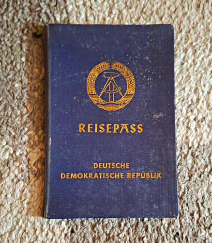Ddr reisepass deutsche - ddr,