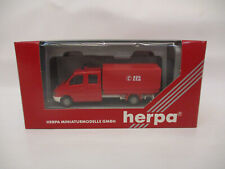 X-34121	Herpa 1:87 Mercedes Sprinter FW Feuerwehr Doka Pritsche/Plane