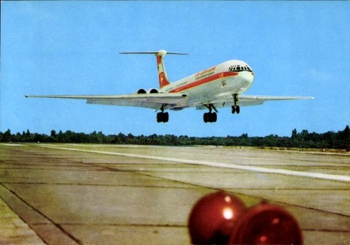 Deutsches passagierflugzeug - ak,