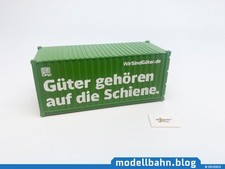 Grüner 20ft Container "Güter