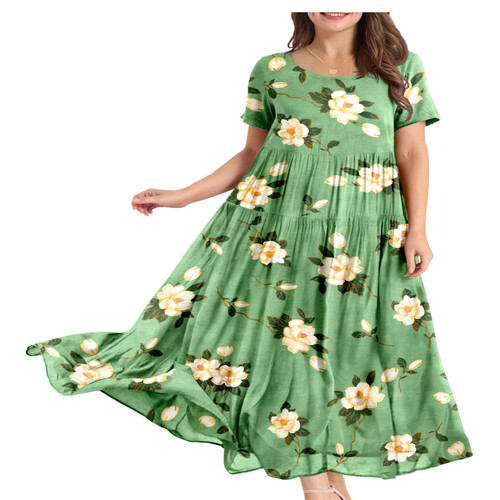Sommerkleid damen lang boho - sommerkleid,