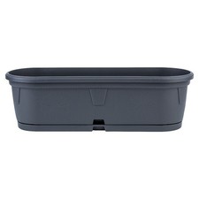 Pflanzkübel Blumenkasten Blumentopf Blumenkübel länglich wetterfest 50 cm