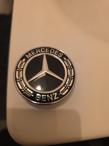 Mercedes benz emblem front - mercedes-benz,