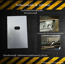 E36 Reparaturblech 1xBMW Einschweißblech passt bei BMW E36 Sondermaß 260x160x1,5