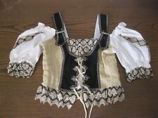 Trachtenmieder Corsage Bluse Country-Line Stretch elastisch Miederbluse 36-38 S