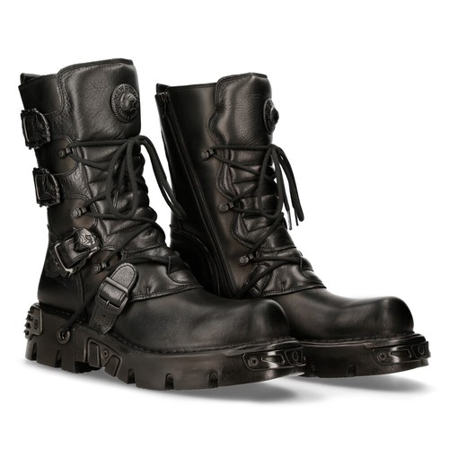 Newrock 391 s18 schwarze boots - newrock,
