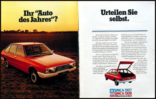 Simca 1307 1308 originale