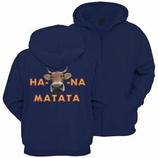 Mädchen Junge Kapuzenjacke Ha KUH na Matata Größe 98 bis 164 dorf land kühe