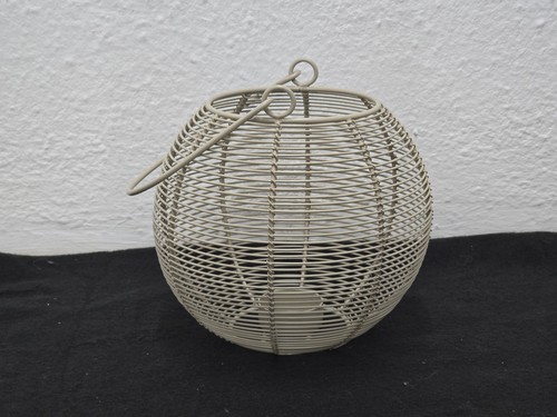 Metall windlicht kugel mit - windlicht,