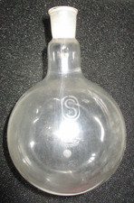 #1) Laborglas 2 l Rundkolben