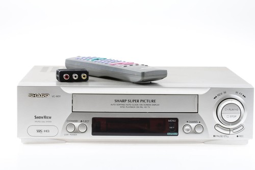 Sharp m31 vhs vidorecorder - sharp,