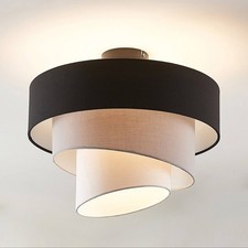 Lindby Stoff Deckenlampe