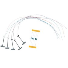 5x LED Gittermastleuchten für