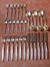 WMF Menue -  Besteck - HEIDELBERG -  Silber 90 -  6 Personen