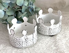 Shabby 2 er Set Teelichthalter