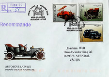 Lettland  - Einschreiben  nach