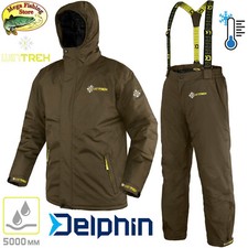 Delphin WinTREK Thermo Anzug - Outdoor Winter Angelanzug - Jacke & Hose Separat