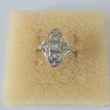 Wunderschöner Vintage Ring, Viktorianisches Stil - Dm.20 mm