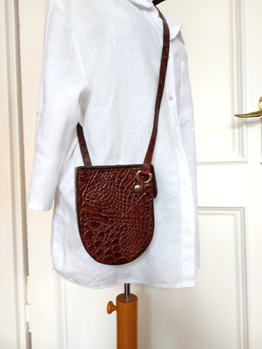 Vintage handtasche kroko - handtasche,