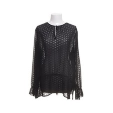 Design by kappAhl, Peplum Top, Größe: 46, Schwarz, Gepunktet, Damen #Gll