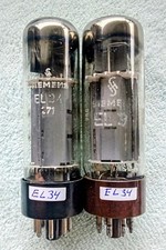 1 Paar Elektronenröhre Typ