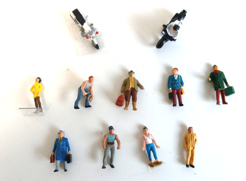 Preiser h0 figuren - -,