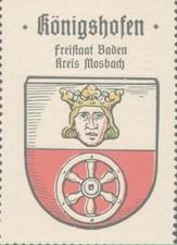 Königshofen / Reklamemarke